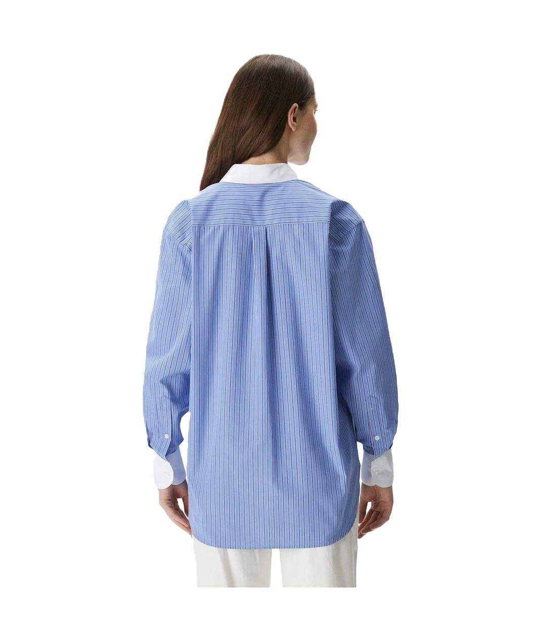 Chemise Femme Bleu Persan Lacoste-2
