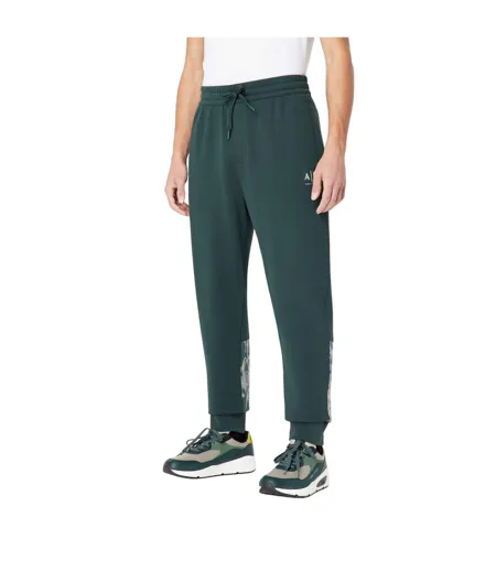 Mens Jogging Bottoms Green Armani Exchange