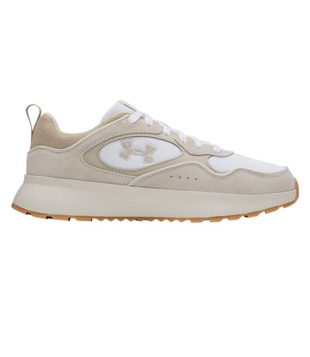 Baskets Homme Marron Blanc Under Armour