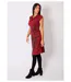 Robe en coton fluide MONTANA rouge bordeaux Coton Du Monde-3