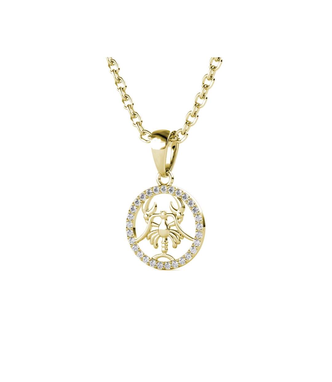 Pendentifs Zodiaque Cancer, Cristal d'Autriche-3