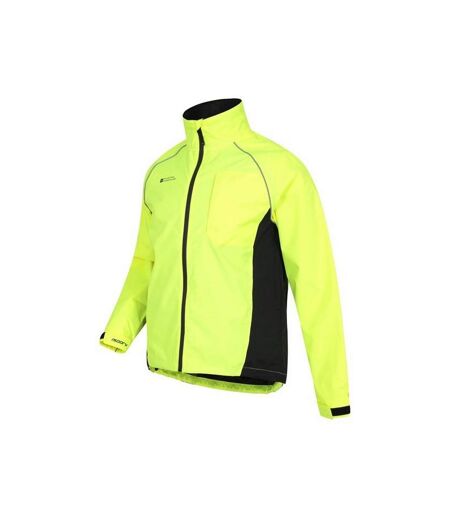 Mens Adrenaline Iso-viz Waterproof Jacket Yellow Mountain Warehouse