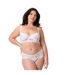 Soutien-gorge armatures grand maintien blanc Bachata-4