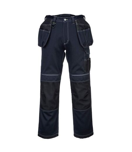 Pantalon de travail pw3 holster homme bleu marine / noir Portwest