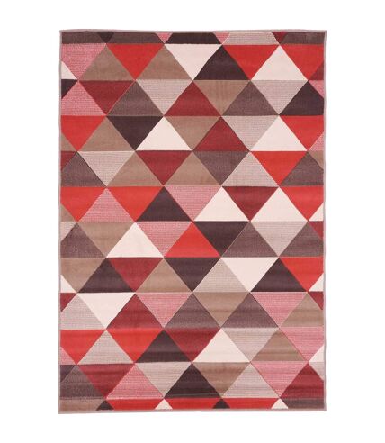 Tapis salon et chambre tissé motif géométrique AF1 TRIANGLE