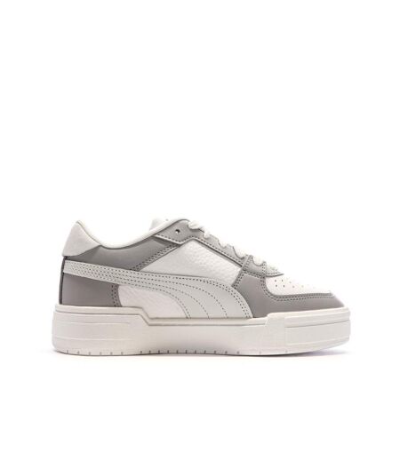 Baskets blanche/gris femme puma 394749-02