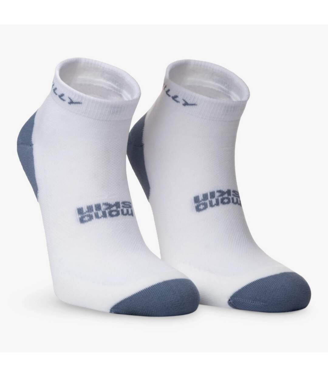 Socquettes Homme Blanc Noir Gris Hilly-2