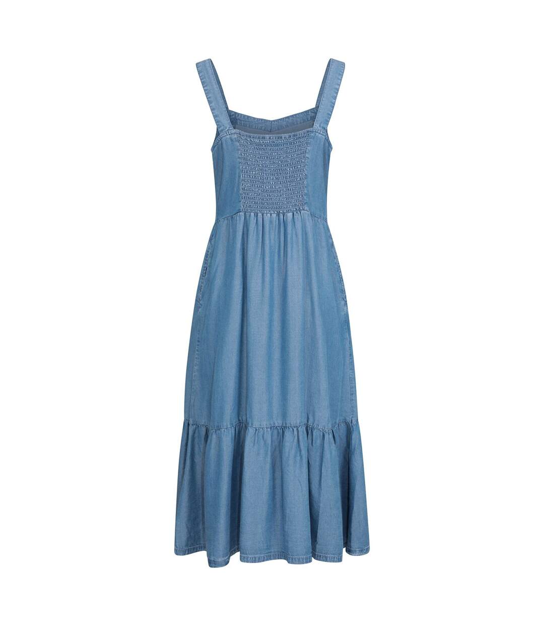 Robe mi-longue zante femme bleu Mountain Warehouse-2