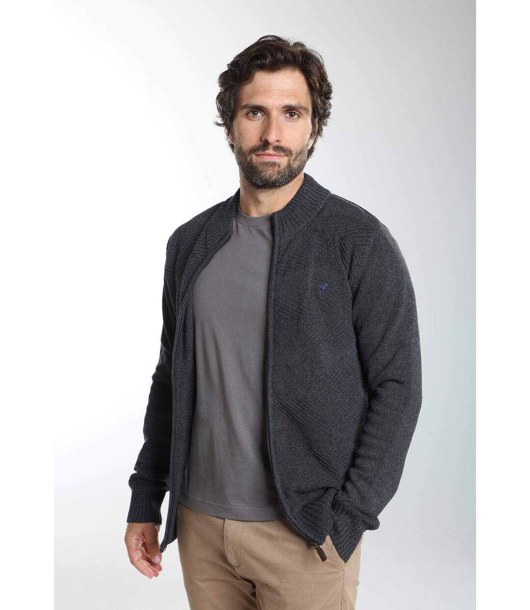 Gilet manches longues coton LYAN-2