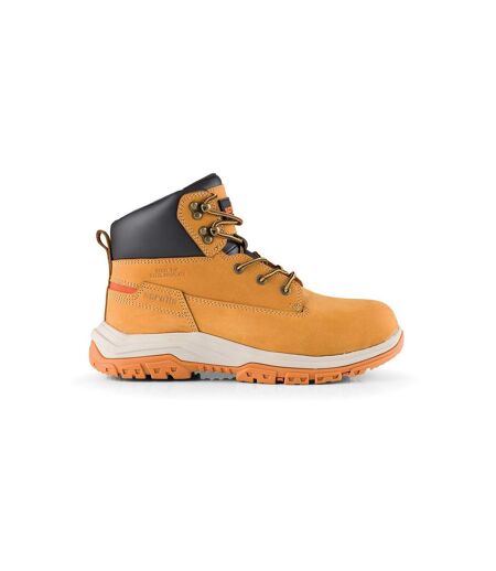 Scruffs Mens Ridge Leather Safety Boots (Tan) - UTRW8751