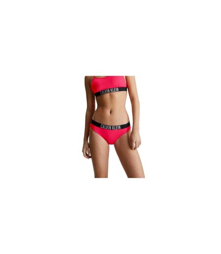Bas De Maillot De Bain Motif/style Logo Femme Rouge Calvin Klein