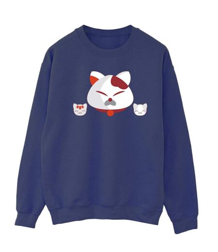 Disney Sweat Big Hero 6 Baymax Kitten Heads - Femme/Femme (Bleu marine) - UTBI11694
