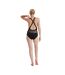 Womens/ladies Eco One Piece Swimsuit Black Speedo-3