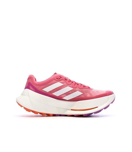 Baskets de running rose femme adidas terrex agravic