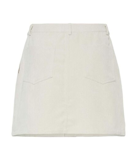 Jupe ecru femme pieces effi