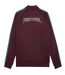 Mens Lightweight Fitted Tracksuit Top Red Green Puma-3
