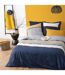 Parure de Lit 3 Pièces Scandinave 260x240cm Bleu-1