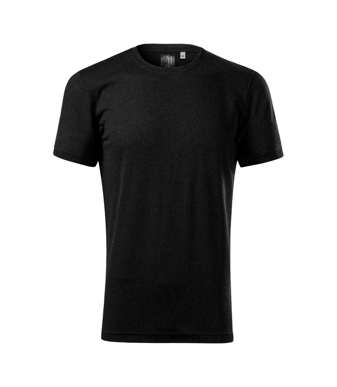 T-shirt Motif/style Uni Merino Rise Homme Noir Malfini-1