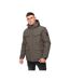 Veste Plentons Homme Olive Crosshatch-2