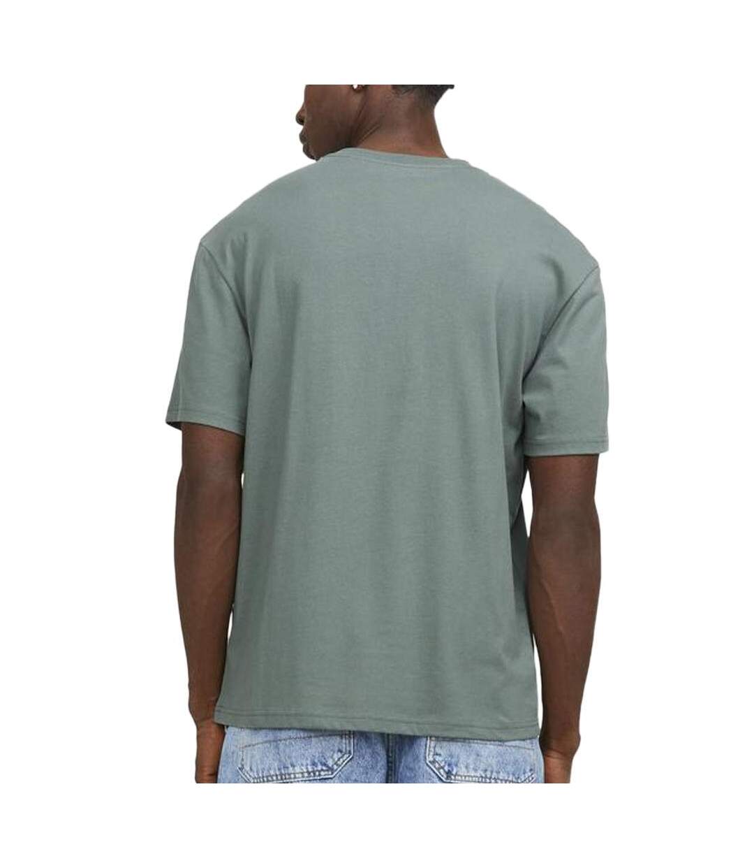 T-shirt kaki homme jack & jones vesterbro - s-2