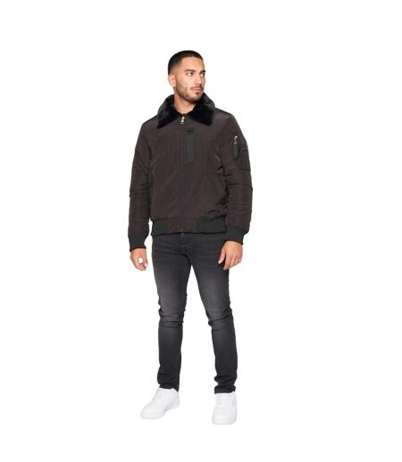 Blouson d'aviateur vitzio ma2 homme noir Glorious Gangsta