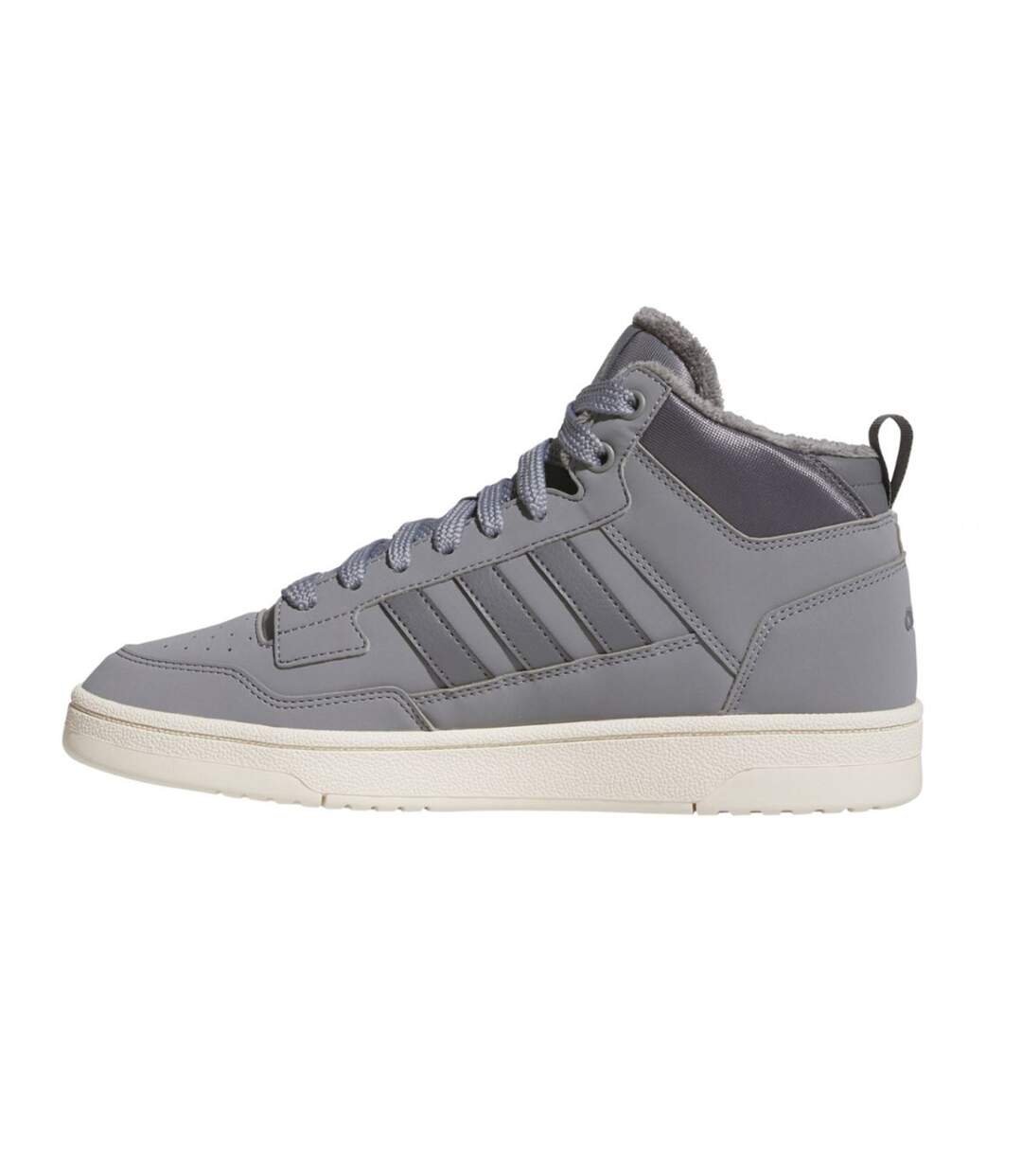 Baskets Rapid Court Homme Gris Argenté Adidas-3
