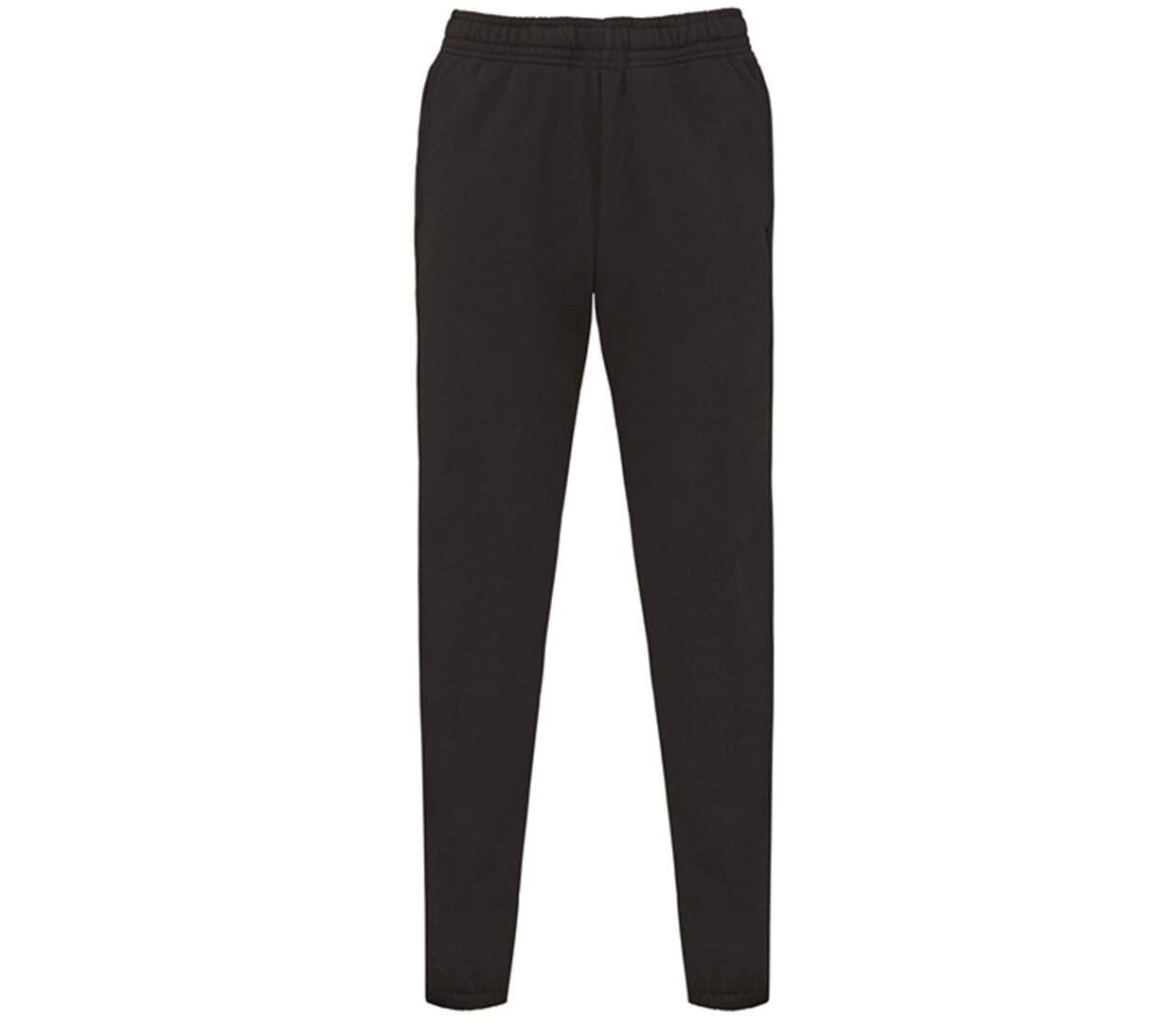 Pantalon jogging molleton - Homme - K7025 - noir-1