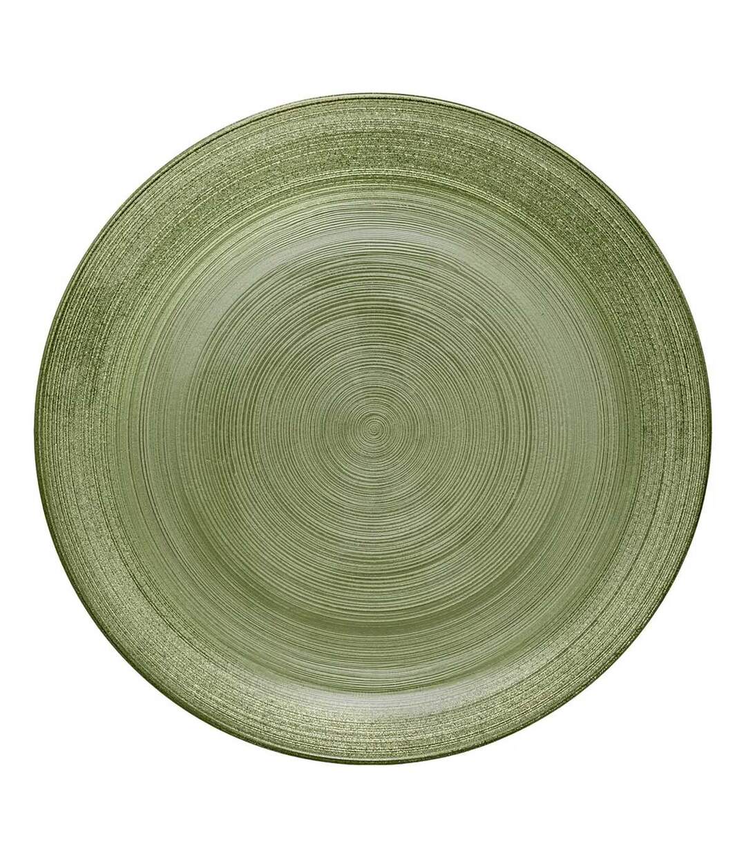 Lot de 6 Assiettes Plates Jem 28cm Vert-1