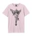 Unisex Adult Angel Stone Sour Loose Fit T-shirt Pink Amplified-1