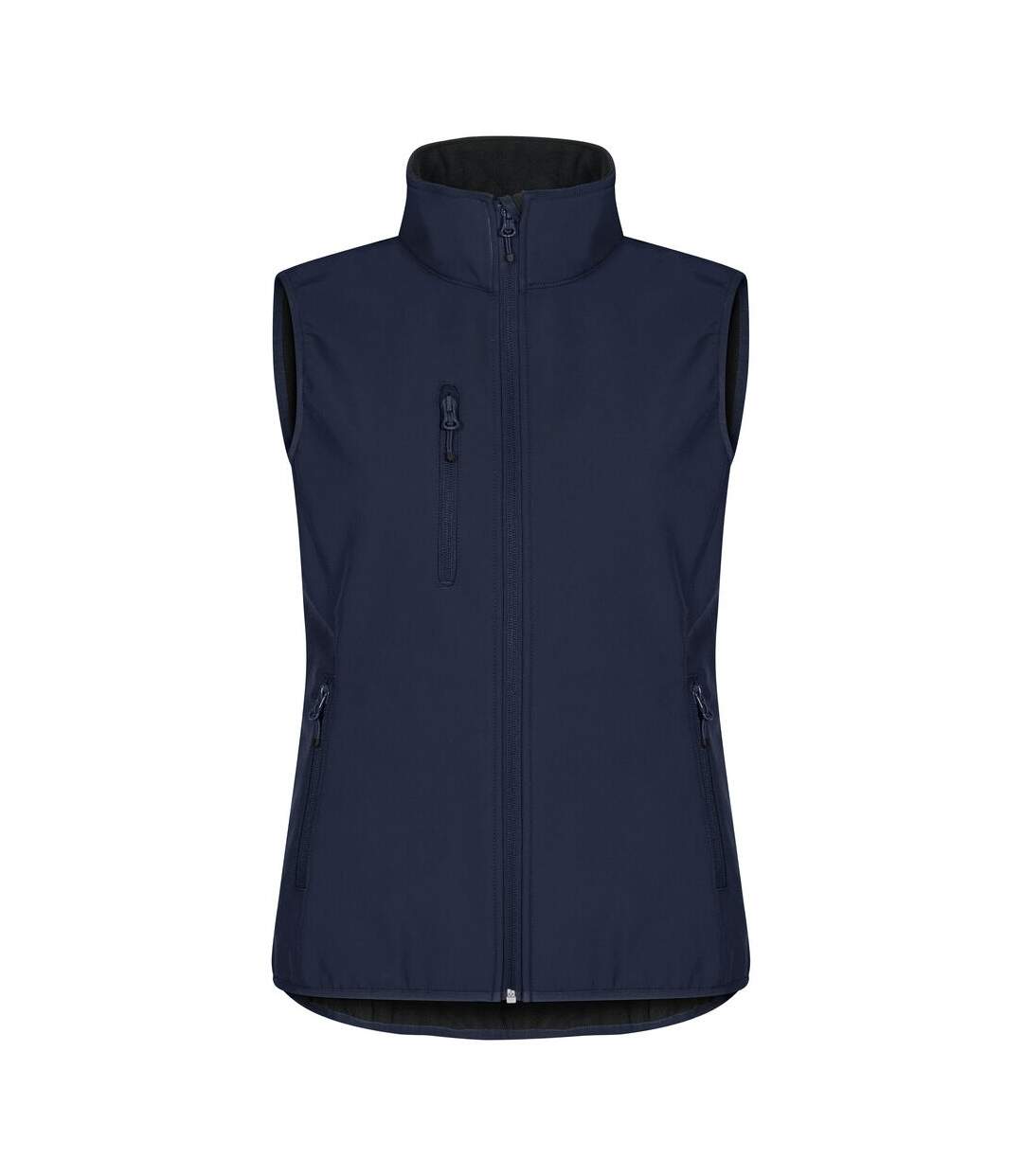 Veste Sans Manches Classic Femme Bleu Marine Foncé Clique-1