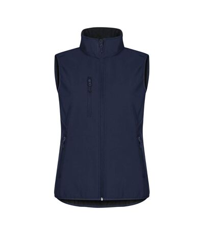 Veste Sans Manches Classic Femme Bleu Marine Foncé Clique
