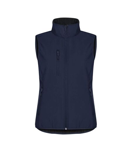 Veste Sans Manches Classic Femme Bleu Marine Foncé Clique