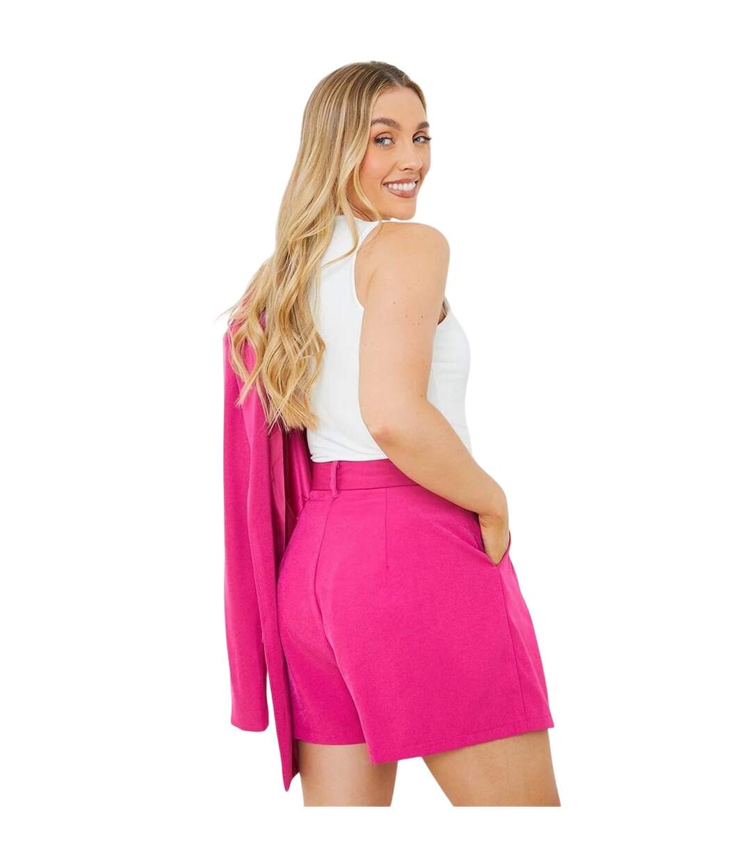 Short Femme Rose Pink-3