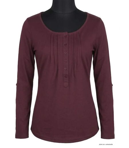 Tee-shirt MAYFLOWER NANNY1 à manches modulables : confort et style ajusté