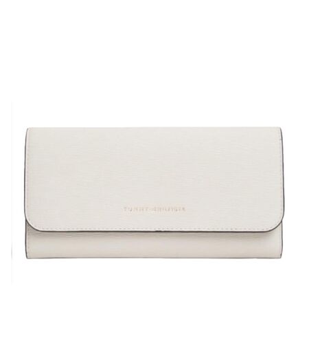Portefeuille beige femme tommy hilfiger modern