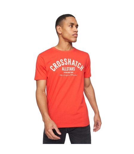 Pack Of 5  Mens Weymouth T-shirt  Multicoloured Crosshatch