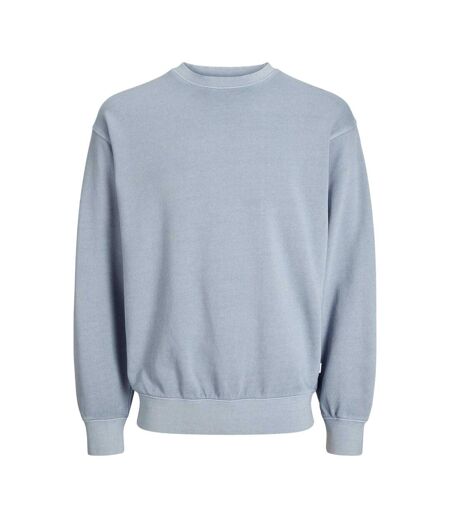 Unisex Adult Faded Drop Shoulder Sweatshirt Chambray Blue Jack And Jones