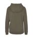 Sweat À Capuche Basic Femme Olive Build Your Brand-3