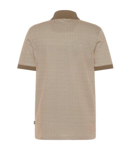 Mens Hparlay Tailored Polo Shirt Beige Boss