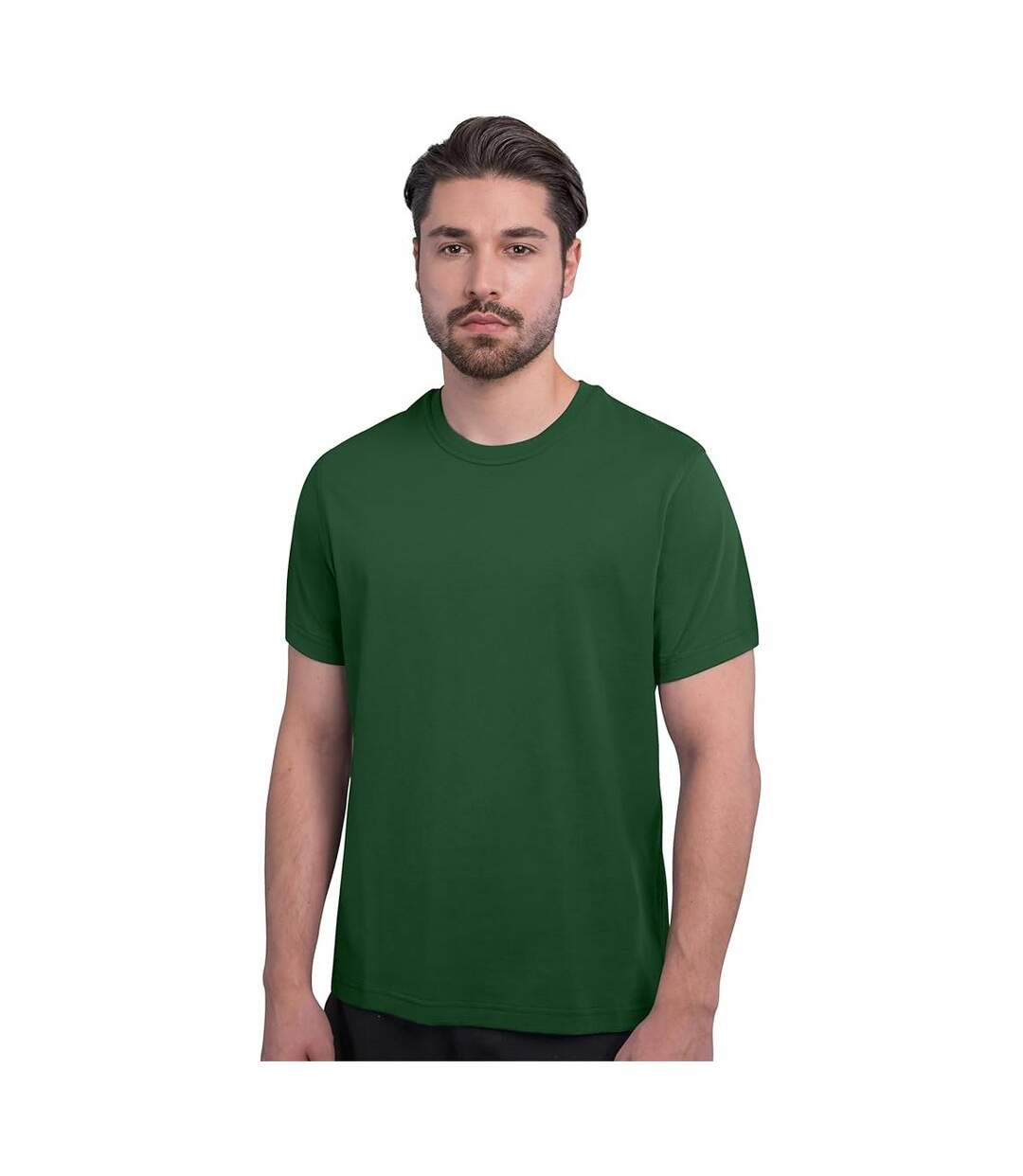 T-shirt Luxury Homme Vert Bouteille HRM-1