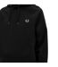 Sweat À Capuche Homme Noir Fred Perry-2