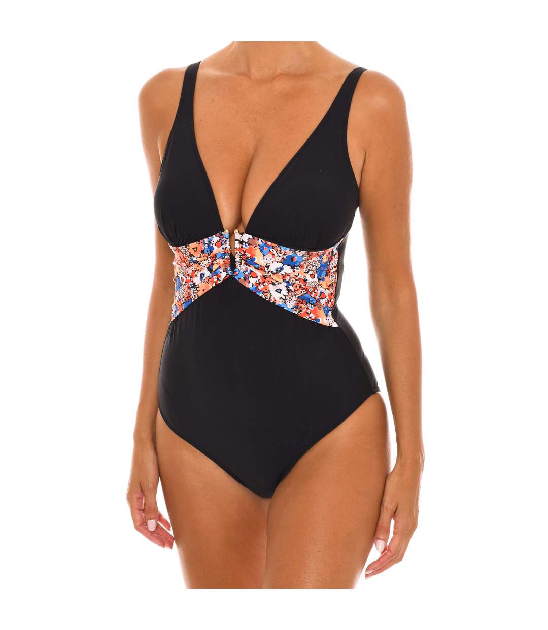 V-neck swimsuit EB0321B Women-2