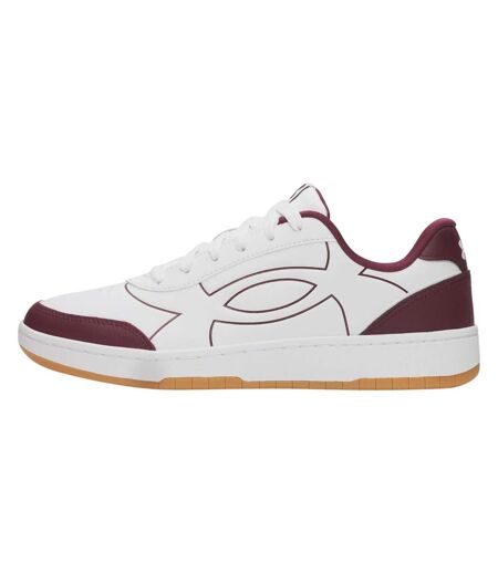 Baskets Tempo Homme Blanc Bordeaux Foncé Under Armour