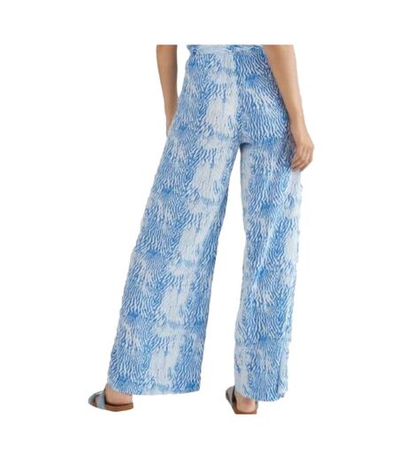 Pantalon fluide Bleu/Blanc Femme O'Neill Belted Beach - M