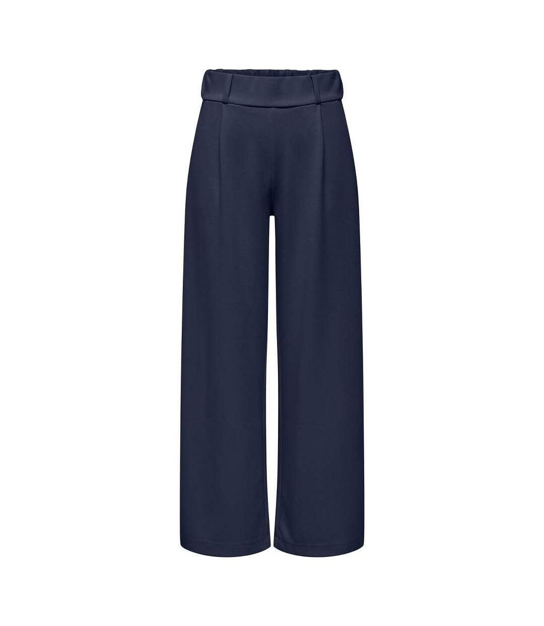 Pantalon fluide marine femme jdy honey-1