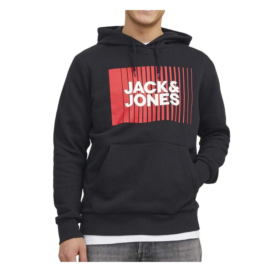 Sweat Noir Homme Jack & Jones Corp - L-1