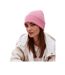 Bonnet À Manchettes Original Pour Adultes, Unisexe Rose Clair Beechfield-1