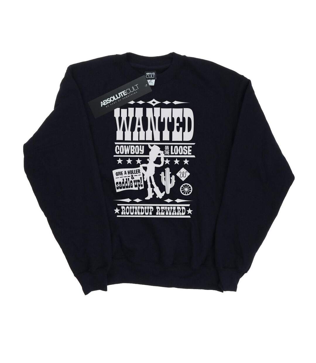 Disney Sweatshirt Womens/Ladies Toy Story Wanted Poster (Noir) - UTBI12063-1
