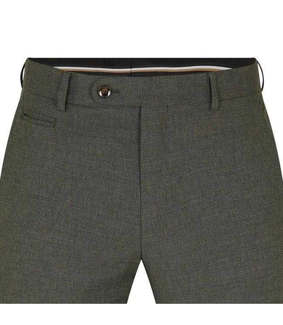 Mens H-genius Straight Leg Trousers Dark Green Boss-2