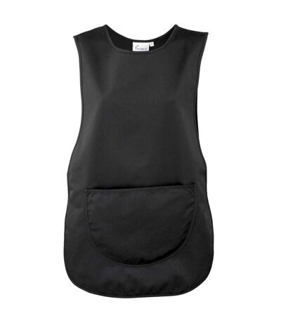 Premier Ladies/Womens Pocket Tabard/Workwear (Pack of 2) (Black) (XXL)